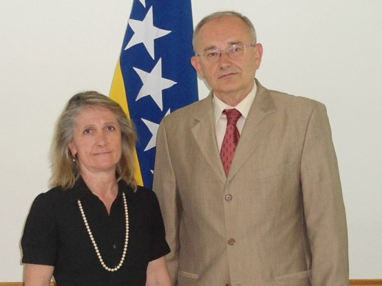 Zamjenik predsjedavajućeg Predstavničkog doma dr. Božo Ljubić razgovarao s ambasadoricom Kraljevine Španije